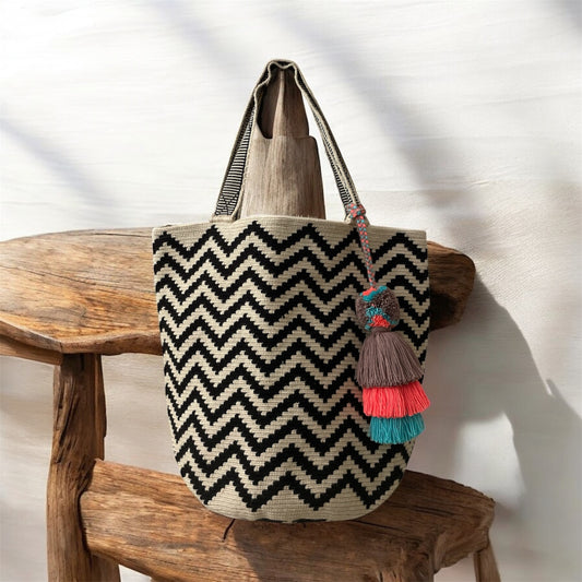 CHEVRON JOULS TOTE