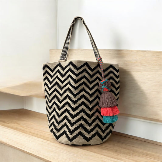 CHEVRON JOULS TOTE